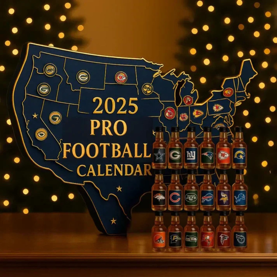 Adventskalender mit 24 Miniatur-Weihnachtsanhängern, Spirituosen-Thema, Weihnachtsdekoration, Sammlerbox, Weihnachtsbaum | Sansoti
