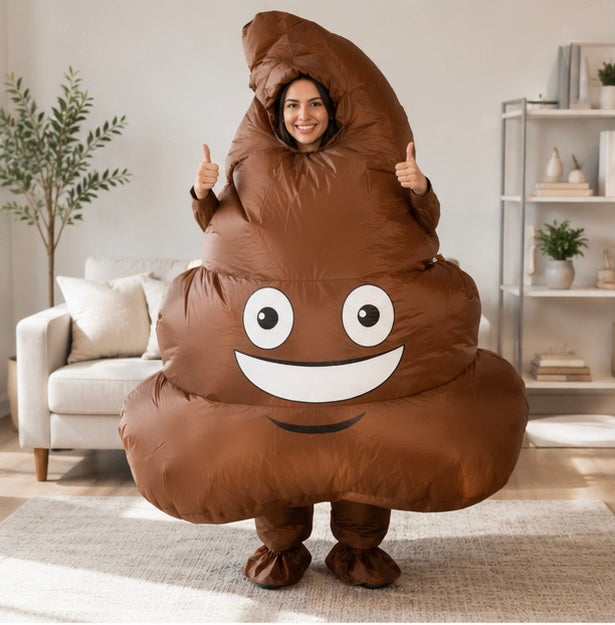 Inflatable Party Costume Emoji Character Halloween Funny Party Outfit Cosplay Fancy Dress Carnival | Sansoti