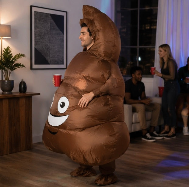 Inflatable Party Costume Emoji Character Halloween Funny Party Outfit Cosplay Fancy Dress Carnival | Sansoti