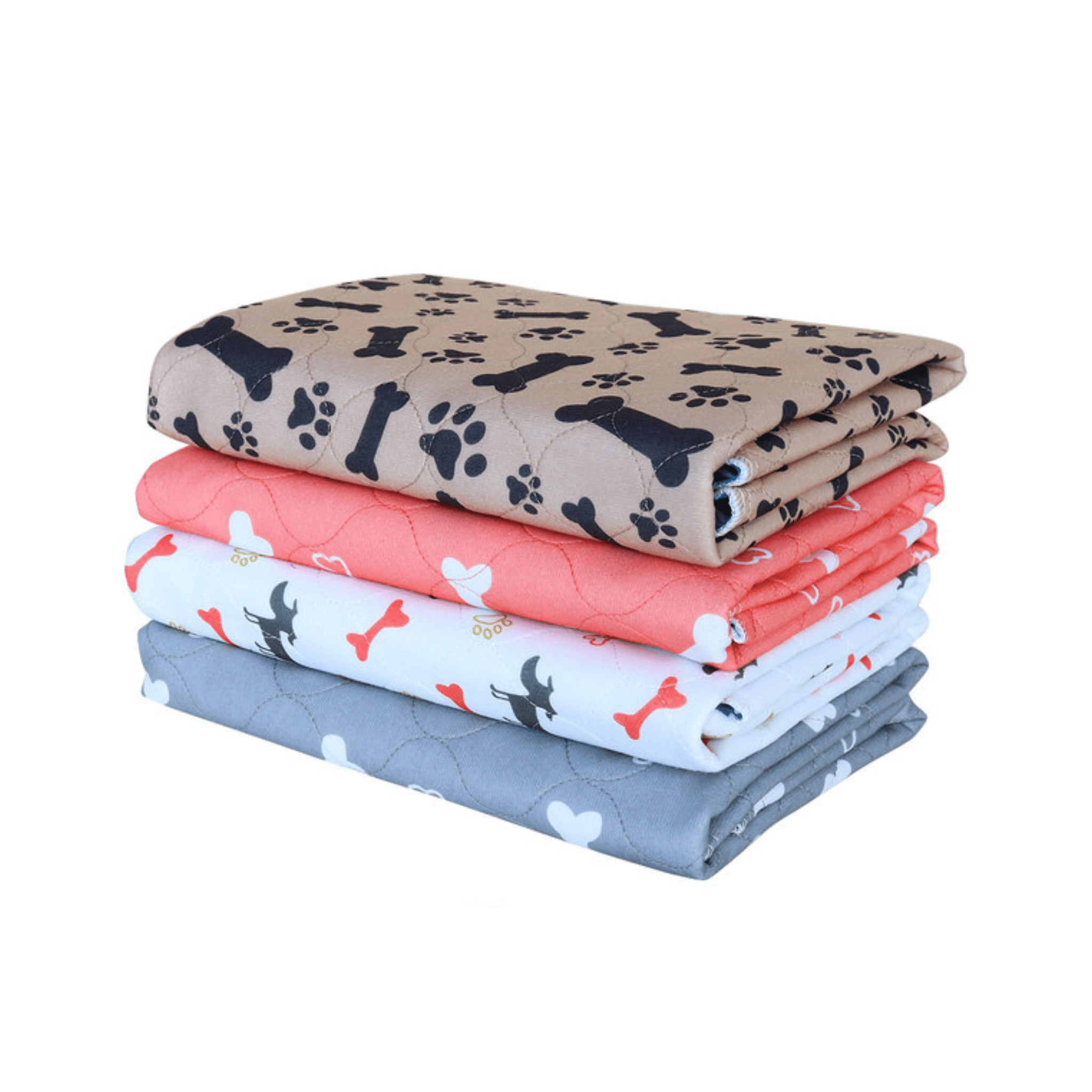 Wasbare Herbruikbare Huisdierenmat – Absorberend Trainingsmat voor Hond of Kat met Lekvrije Antislip Onderkant – Klein 40×60 cm Medium 70×80 cm Groot 80×90 cm | Sansoti