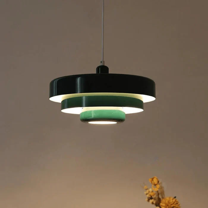 Retro Metal Pendant Lamp LED Warm White Black Bronze Vintage Kitchen Lamp Dining Room Living Room Atmospheric Light | Sansoti