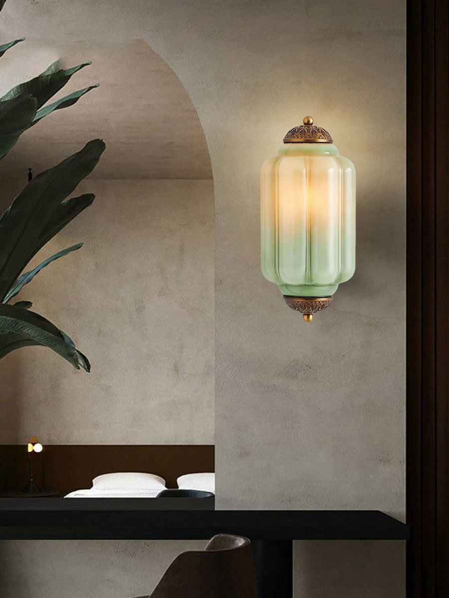 Wandlamp Melkglas voor Slaapkamer Gang Scandinavische Stijl | Sansoti