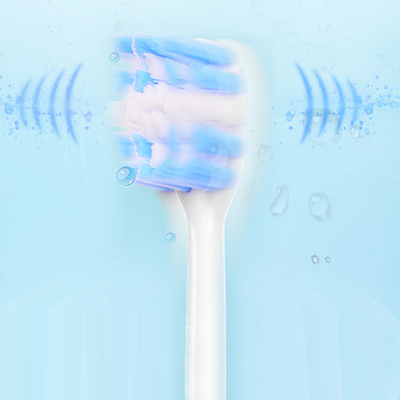Elektrische Tandenborstel 40.000 Trillingen 6 Poetsmodi IPX7 Waterbestendig Timer Oplaadbaar Wit Zwart Roze | Sansoti