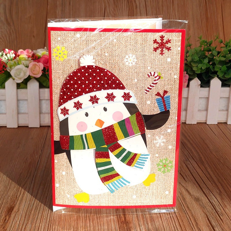 Set musikalischer Weihnachtskarten mit Klang und Lichtern für gemütliche Feiertage Originelle Geschenke Grußkarten | Sansoti