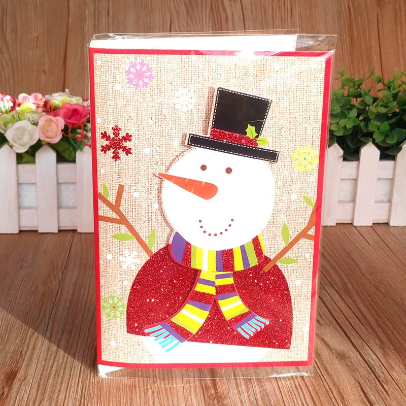 Set musikalischer Weihnachtskarten mit Klang und Lichtern für gemütliche Feiertage Originelle Geschenke Grußkarten | Sansoti