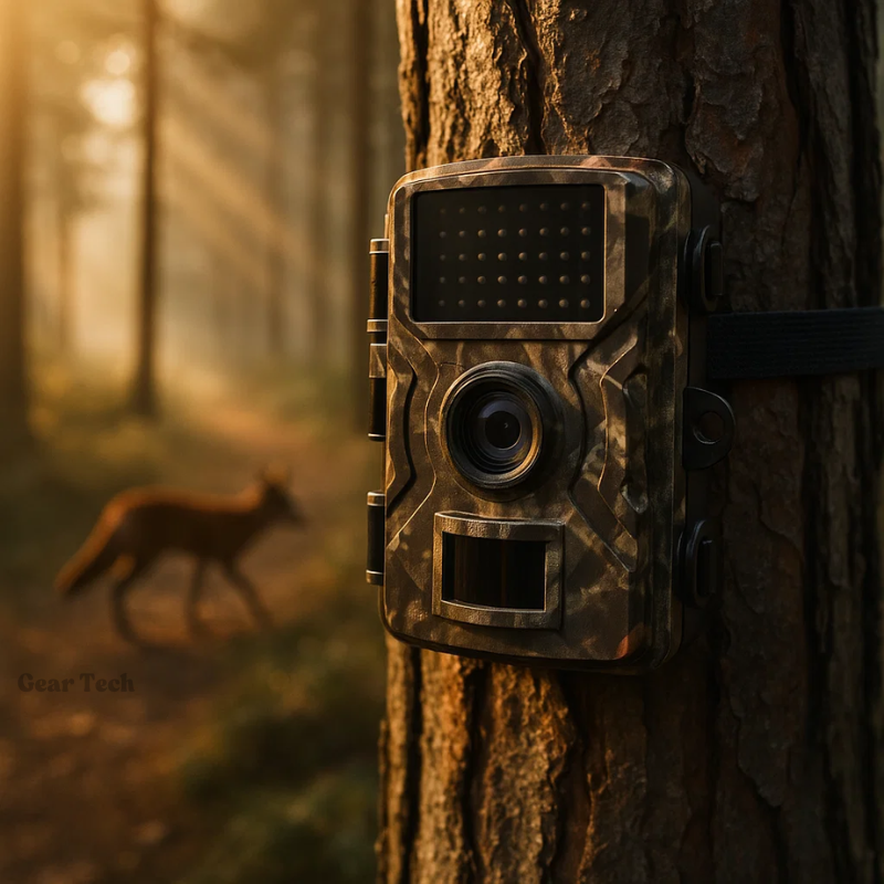 Wildlife Bewegingscamera met Nachtzicht 16MP 1080p voor Tuin Natuurfotografie Waterdicht IP66 | Sansoti