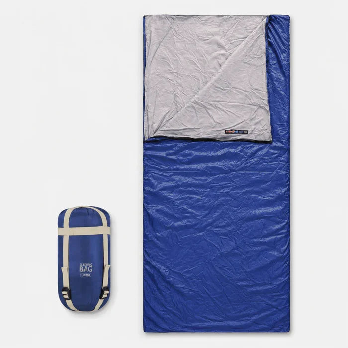 Envelope Ultralight 190x75cm Three-Season Sleeping Bag, Camping, Trekking, Outdoor, Compact Carry Bag, Hiking | Sansoti