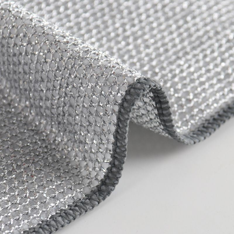 Vaatdoek van Nylon Microvezels Krasvrij Schoonmaken Pannen Borden Aanrechtbladen Fornuizen Keukengerei Afwas | Sansoti