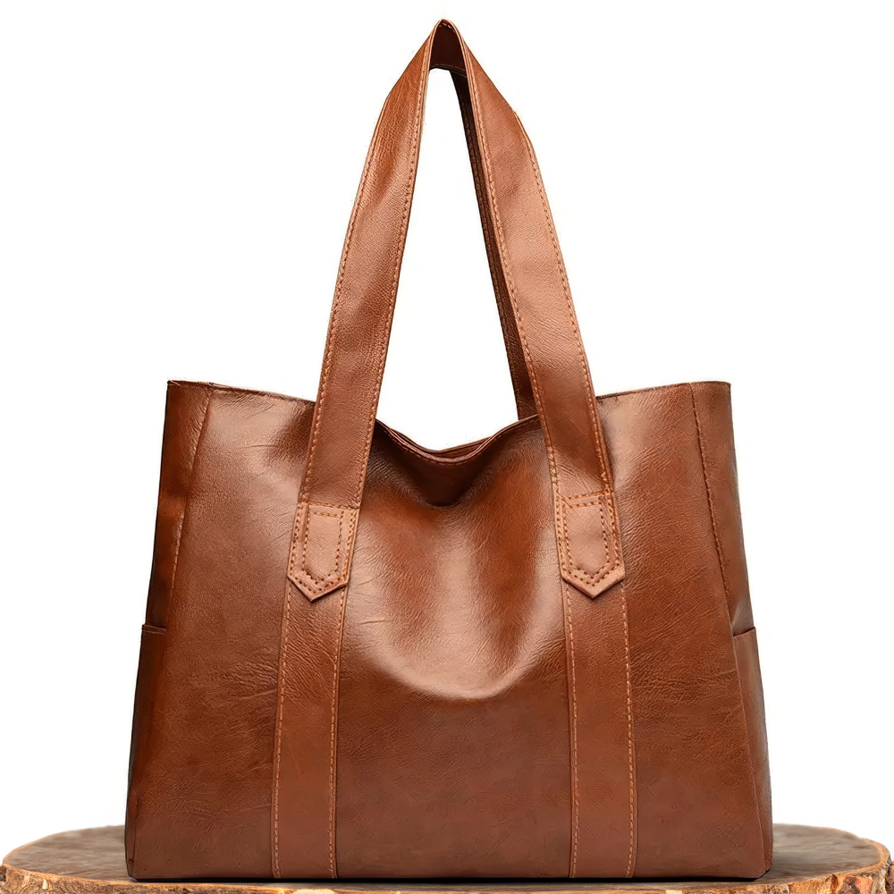 Leren Schoudertas Dames Handgemaakt Authentiek Leer Verstelbare Riem Magnetische Sluiting Elegante Draagtas | Sansoti