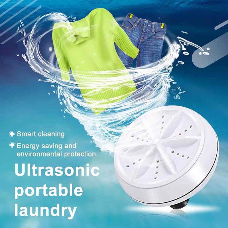 Kompaktes Ultraschall-Reinigungsgerät mit USB, multifunktional für Küche, Camping und Reisen, tragbar, praktisch | Sansoti