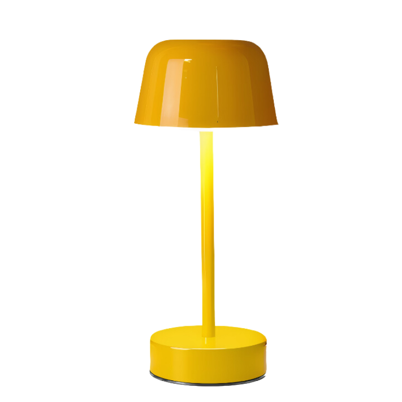 Wireless Rechargeable LED Table Lamp with Touch Control – Aluminum – Dimmable – 4-8 Hours Usage Time | Sansoti