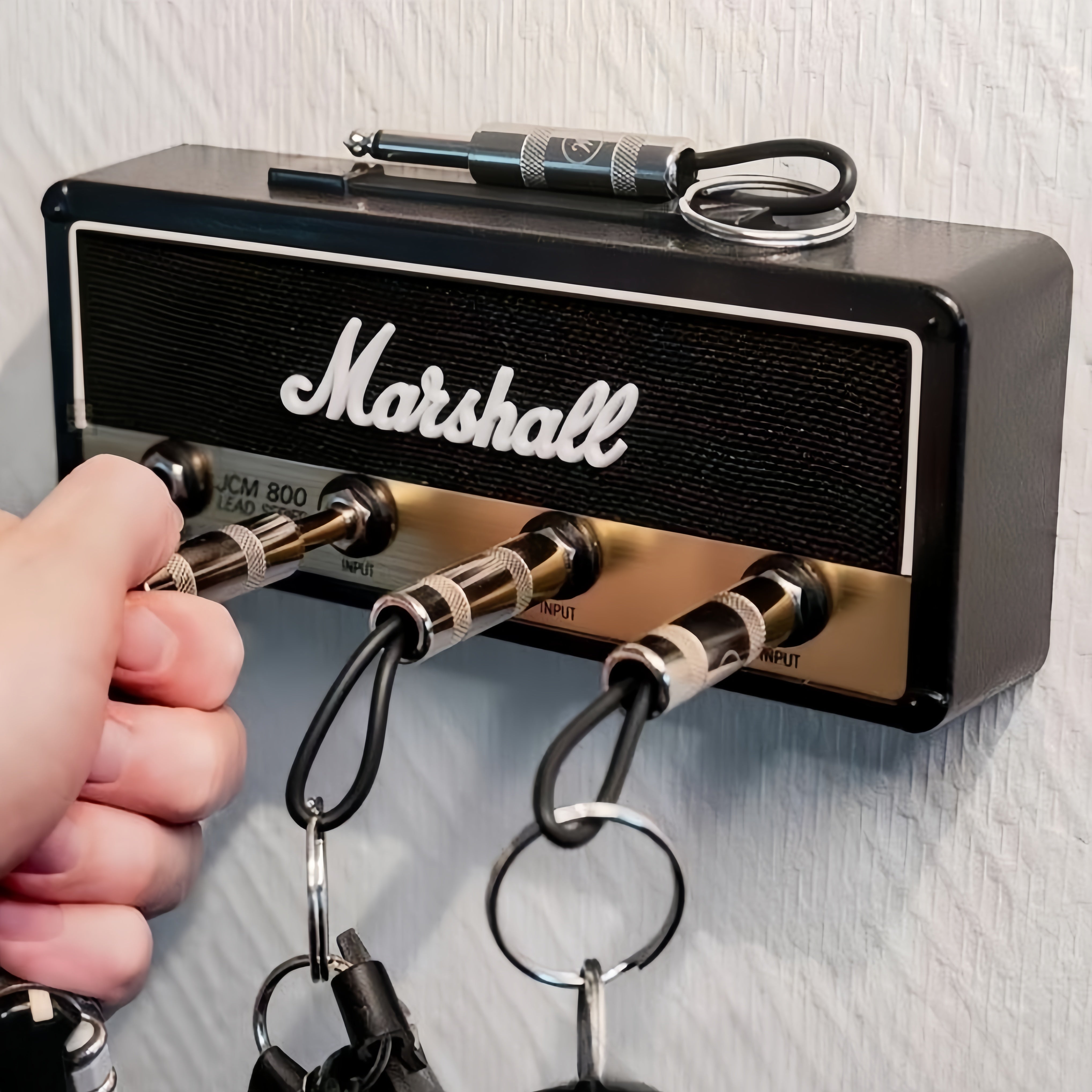 Decoratieve Sleutelhanger met Muziekversterker Design – Creatief Wandhaakje voor Sleutels | Sansoti