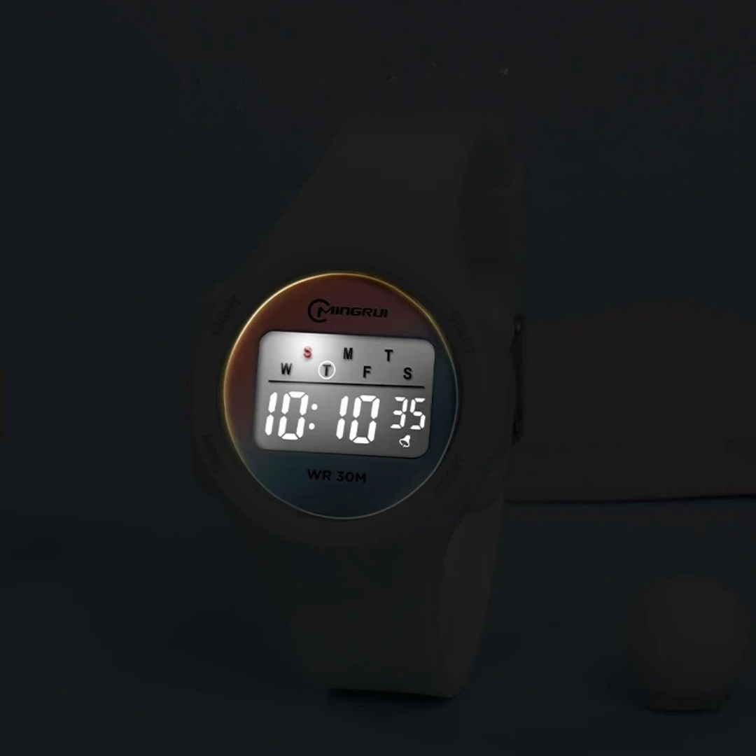 Digital Children's Watch Waterproof Sports Watch with Alarm and Stopwatch Children's Alarm Clock Wristwatch for Kids Girls Boys | Sansoti