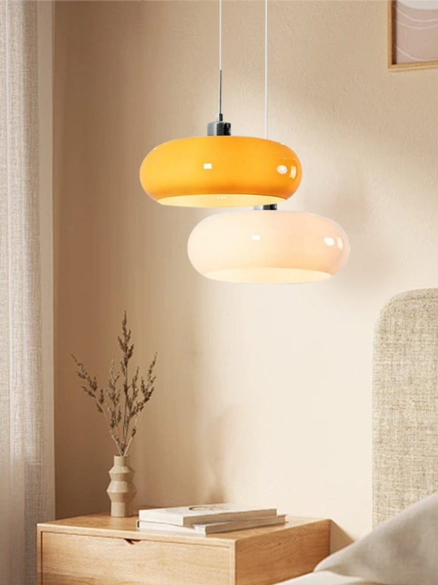 Bauhaus Glazen Hanglamp Metaal 11cm Nordic Design Eetkamer Keuken | Sansoti