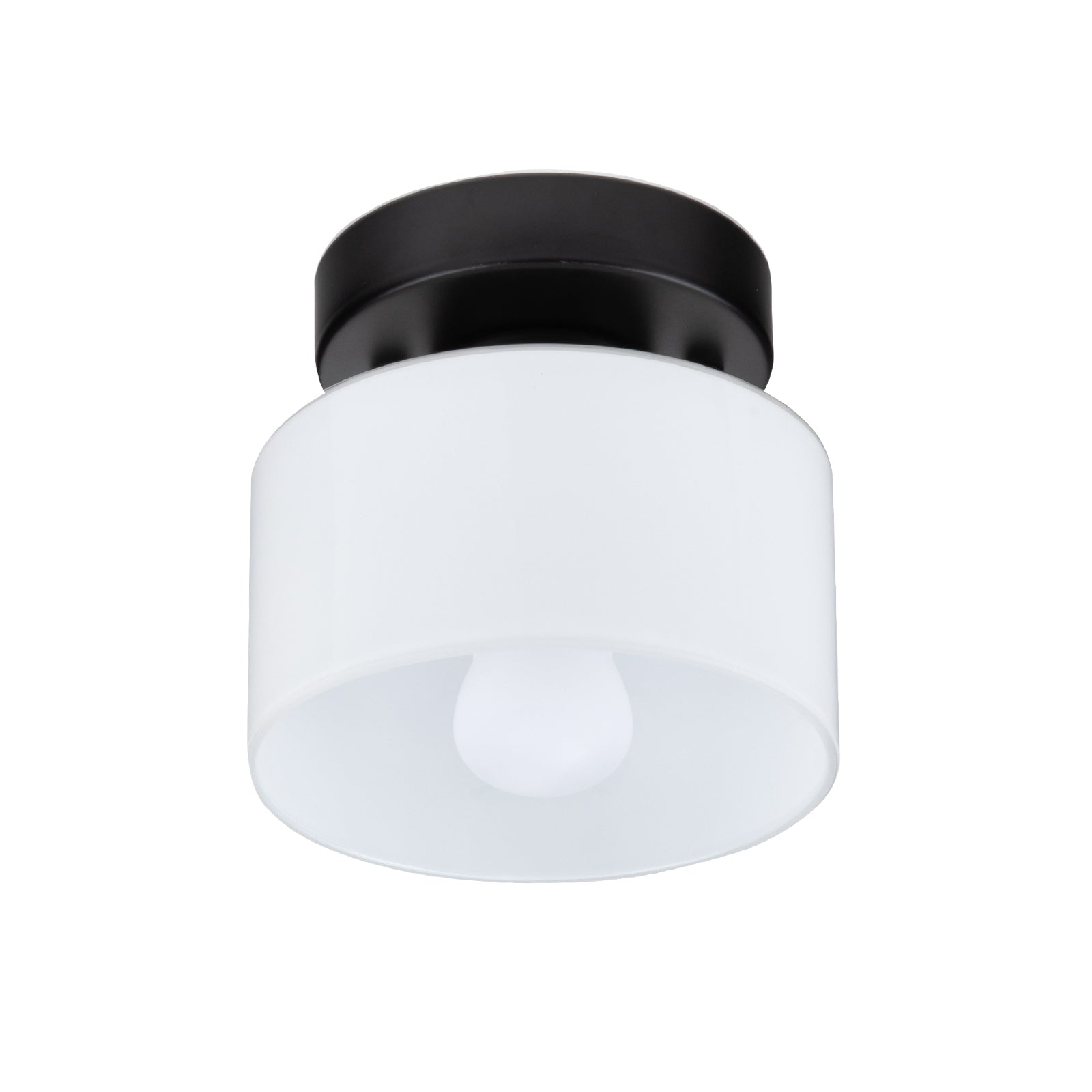 Deckenleuchte Glas Retro E27/E26 Bernstein Küche Flur Wohnzimmer Rundes Design Stimmungslicht Vintage Stil | Restfield