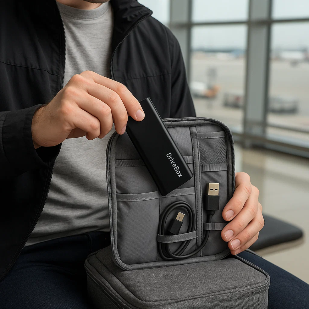 Compacte Externe Harde Schijf USB-C 4 TB – Draagbare Snelle Opslag Ultradun Ontwerp voor Windows macOS Android TV | Sansoti