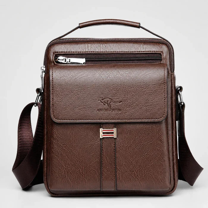 Sac bandoulière compact pour homme, plusieurs compartiments, réglable et léger, pour les voyages, le travail et l’usage quotidien | Sansoti