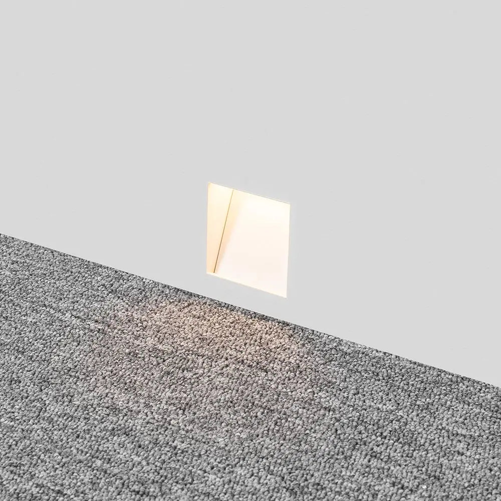 Inbouw Wandlamp LED Sensor 3W Frameloos Modern Trapverlichting Wit | Sansoti
