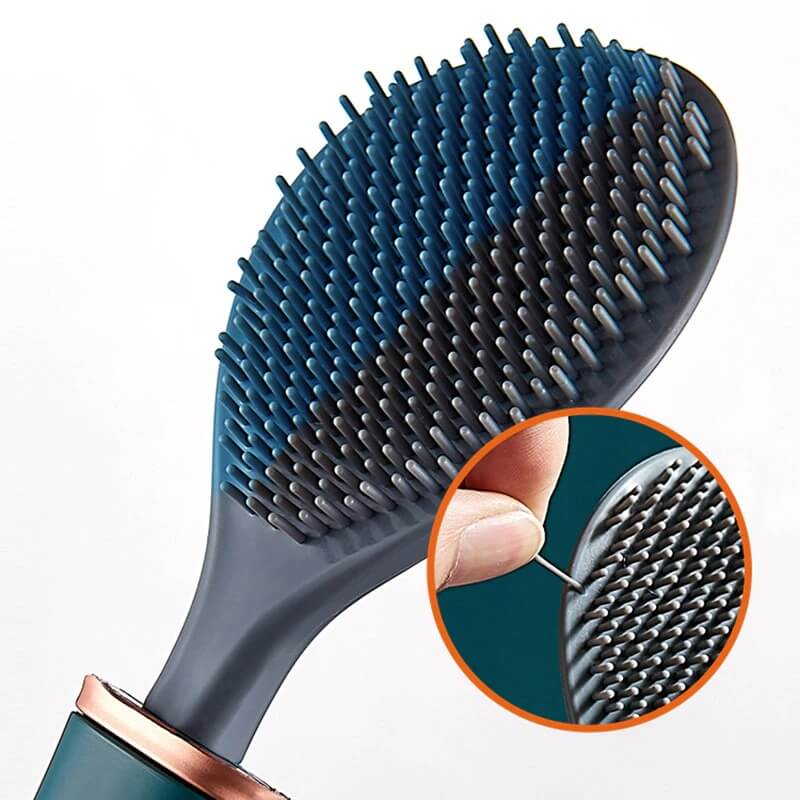 Brosse de toilette murale en silicone avec design flexible pour un nettoyage hygiénique et facile | Restfield