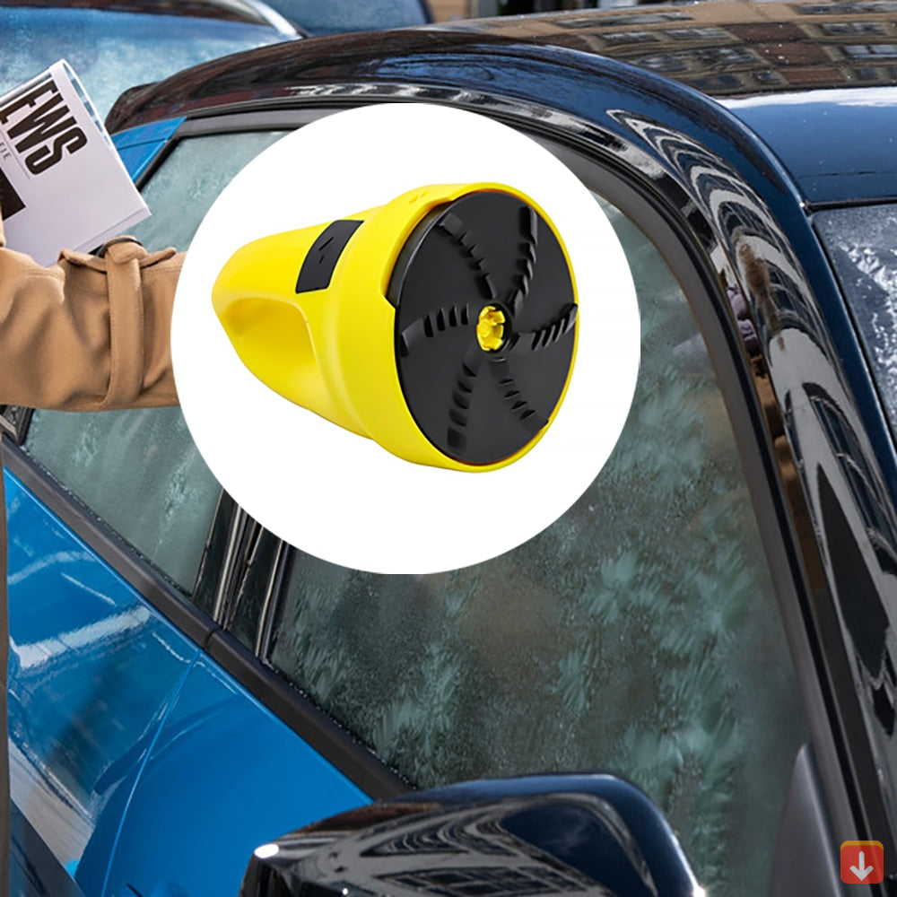 Electric Windshield Scraper Snow and Ice Remover Rechargeable Plastic Scraper Car Window Winter Defroster Heated | Sansoti