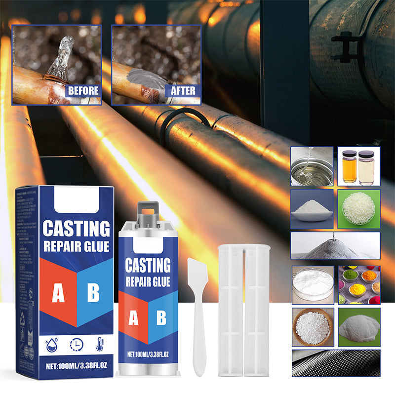 Hittebestendige Metaallijm voor Professionele Reparaties 100ml | Sansoti