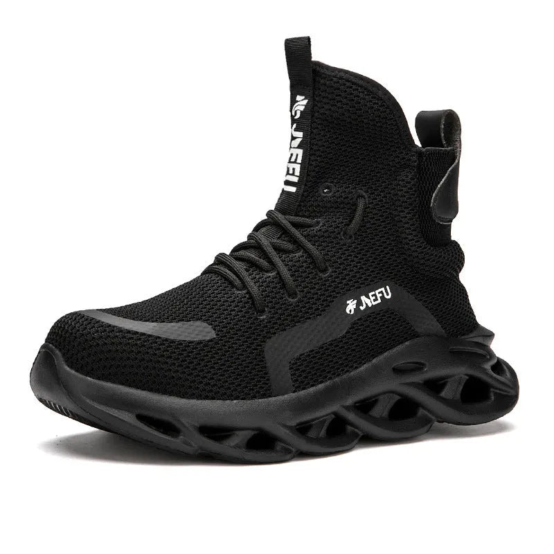 Chaussures de sécurité orthopédiques, embout en acier, semelle intermédiaire en Kevlar, travail, construction, industrie, légères, antidérapantes | Sansoti
