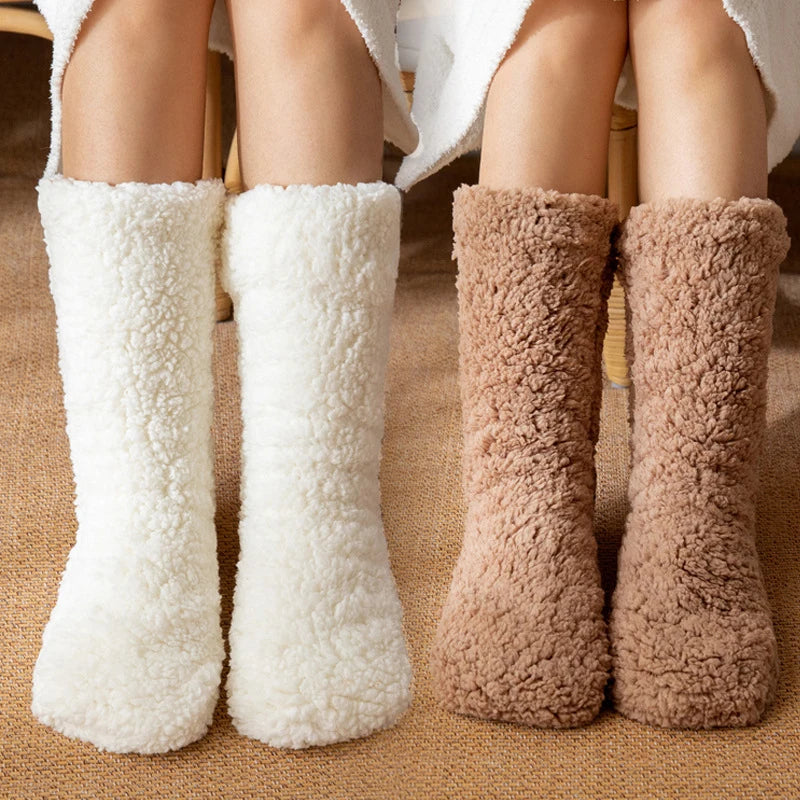 Thermal Cashmere Winter Socks for Warm Feet and Lower Legs Extra Soft Comfort Women and Men | Sansoti