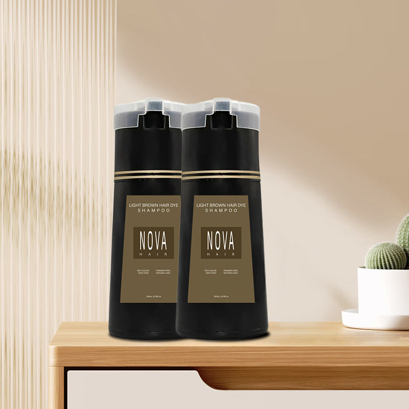 Kleurshampoo Haarkleurbehandeling met Natuurlijke Extracten Verzorgend Glanzend Haar voor Thuisgebruik | Sansoti