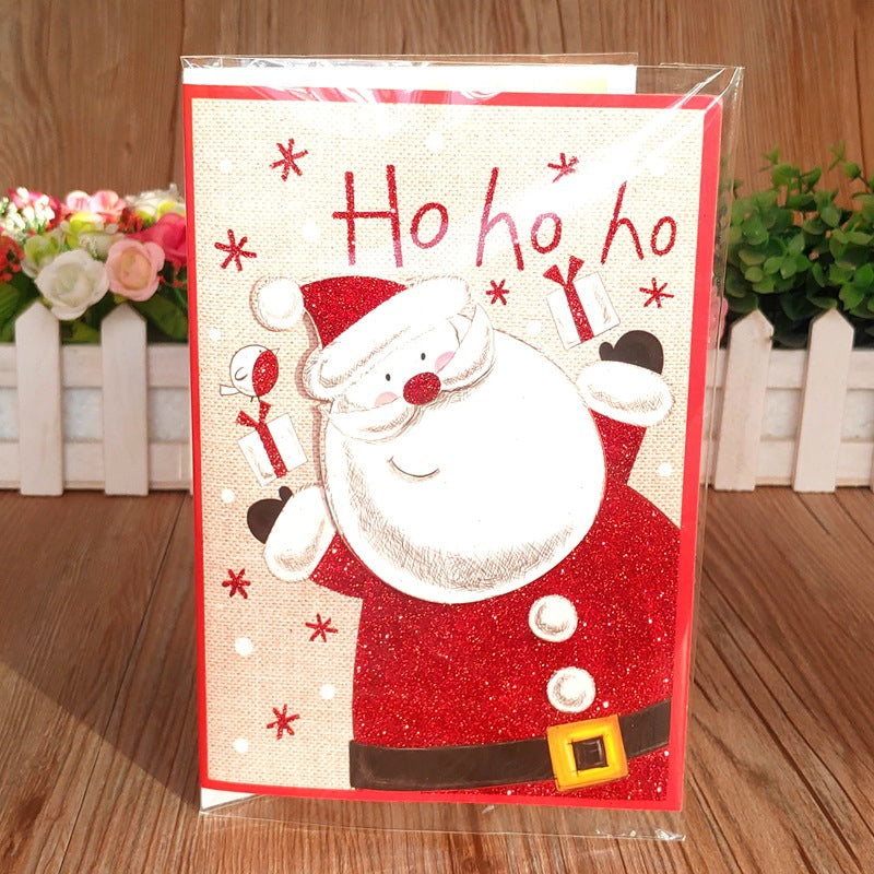 Set musikalischer Weihnachtskarten mit Klang und Lichtern für gemütliche Feiertage Originelle Geschenke Grußkarten | Sansoti