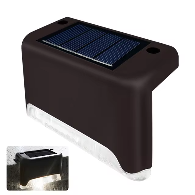 LED Solar Buitenlamp Tuinverlichting Draadloos 5-Pack Warm Wit Geel Meerkleurig Waterdicht Zonnepaneel | Sansoti