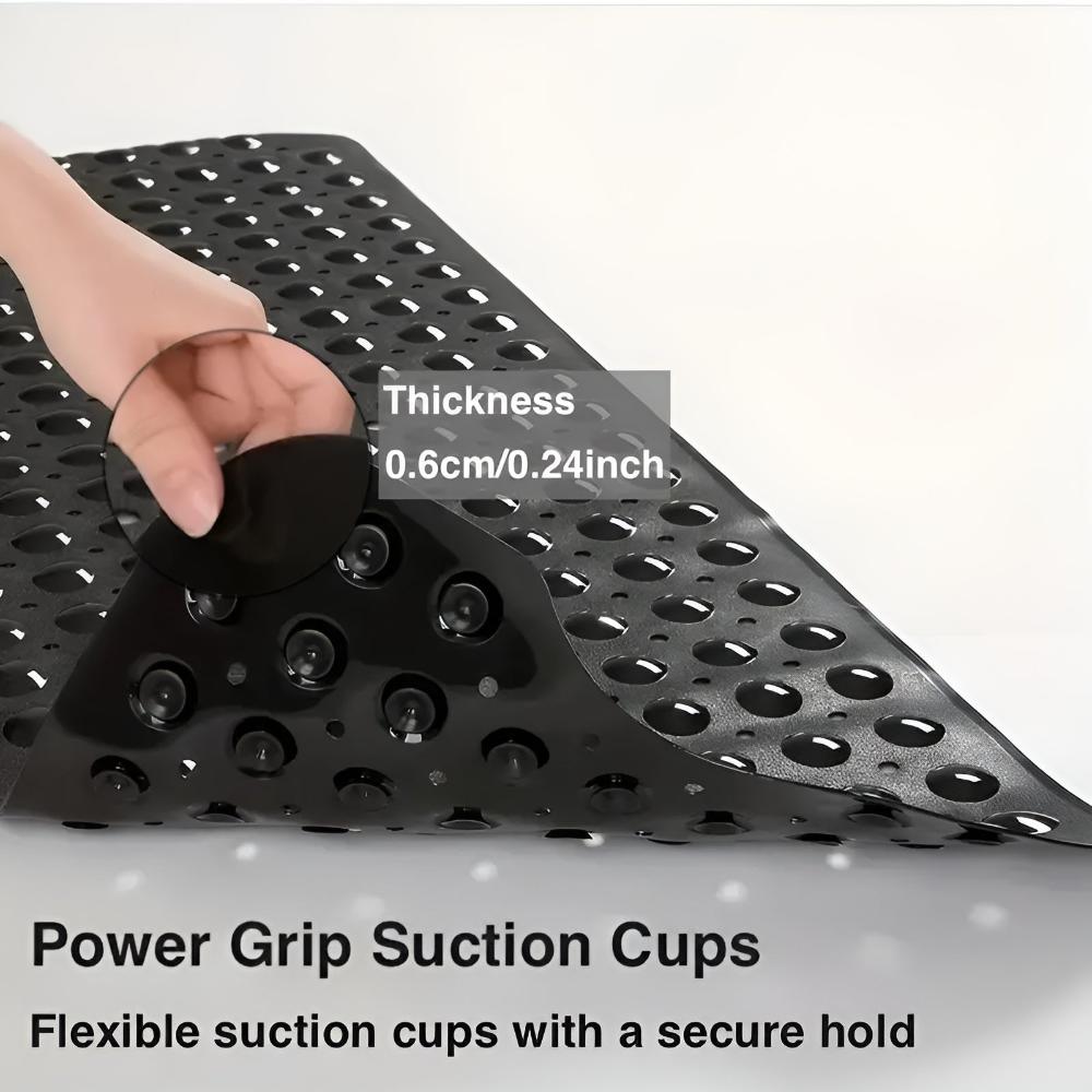 Antislip Badmatje met Zuignappen 99x40cm – Veiligheid & Drainage voor Bad en Douche | Sansoti