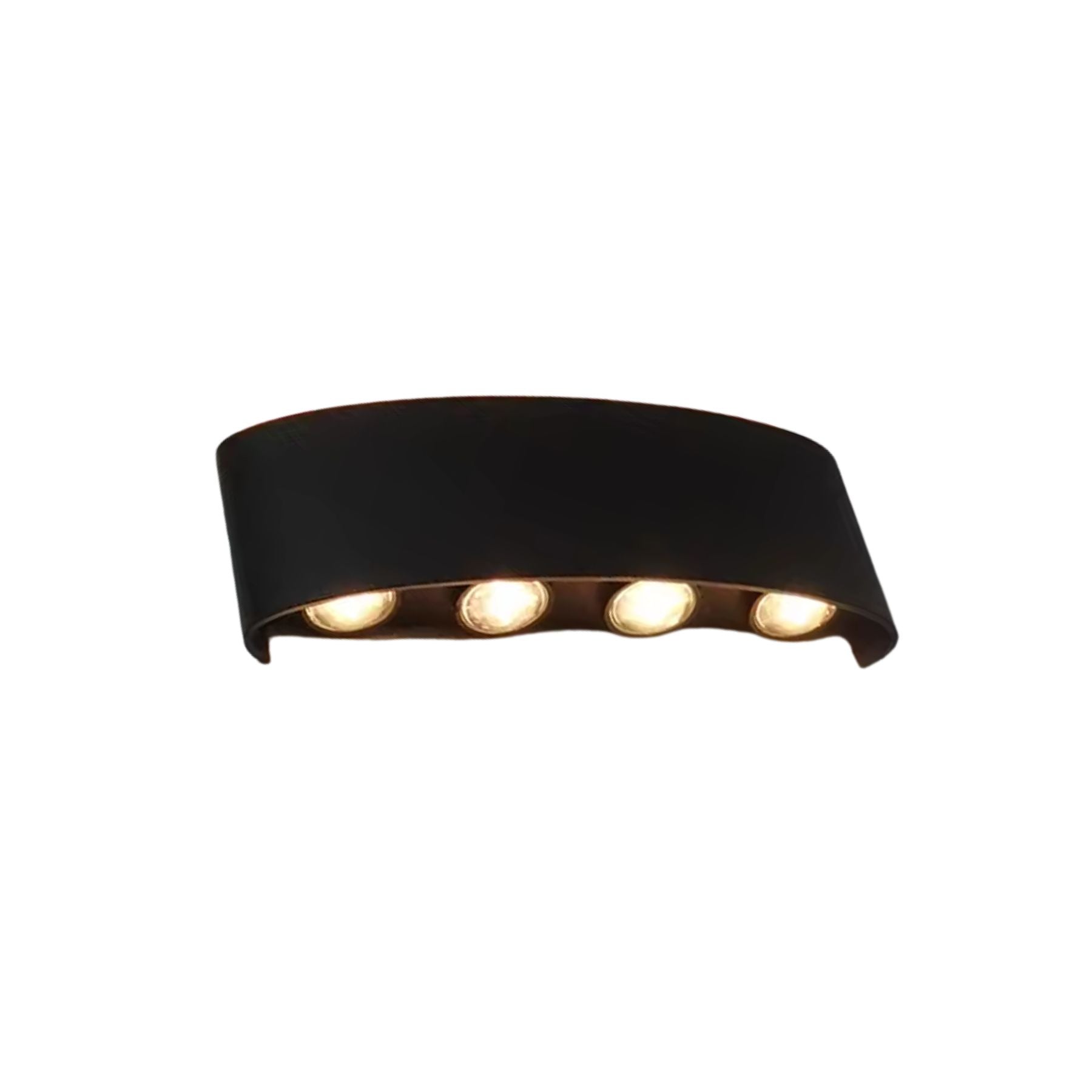 LED Wandlamp IP65 Binnen Buiten Gevellamp Patio Gang Up Down Light Zwart Wit | Sansoti