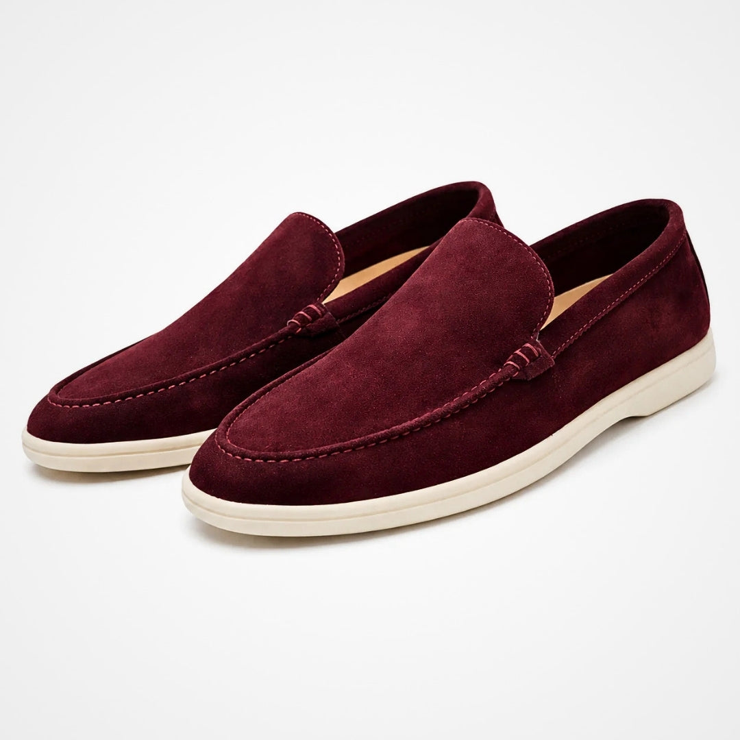 Instappers voor Heren Suède Afwerking Comfortabele Loafers Dagelijks Gebruik Veelzijdige Stijl Casual | Sansoti
