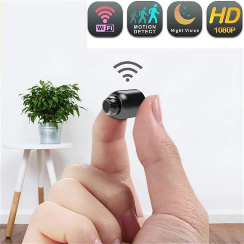 Compact WiFi Security Camera 0.3MP with Night Vision and Motion Detection for Home Office and Monitoring | Sansoti
