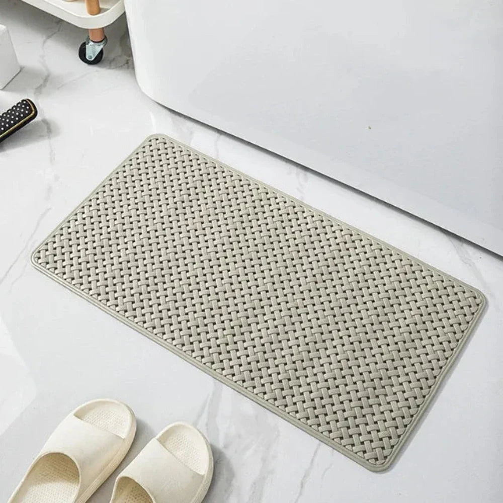 Antislip Badmat met Zuignappen voor Bad en Douche – Veilig, Gemakkelijk Schoon te Maken | Sansoti