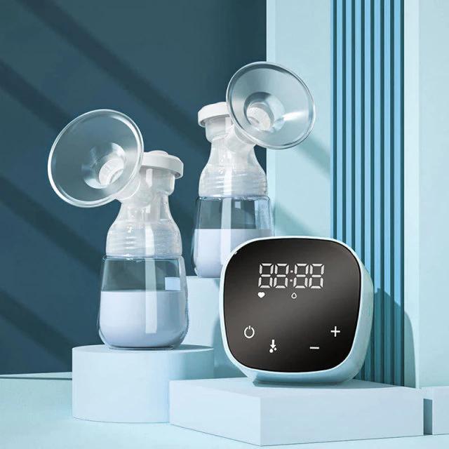 Tire-lait électrique double à 3 modes, rechargeable par USB, moteur silencieux, mains libres, allaitement confortable | Sansoti