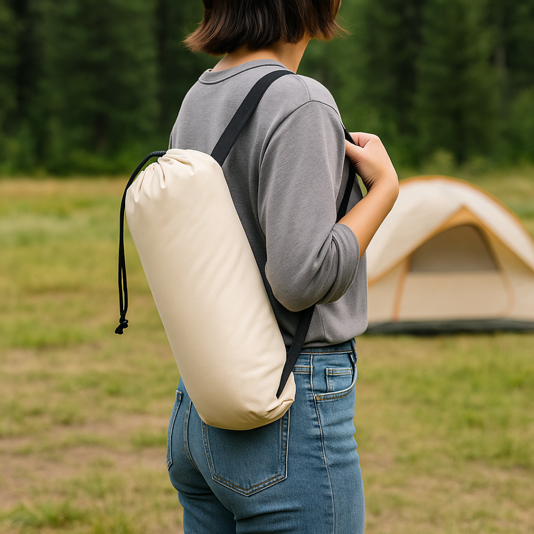 Opvouwbare Campingstoel – Ultralicht & Compact met Ergonomische Steun voor Trekking en Outdoor | Sansoti
