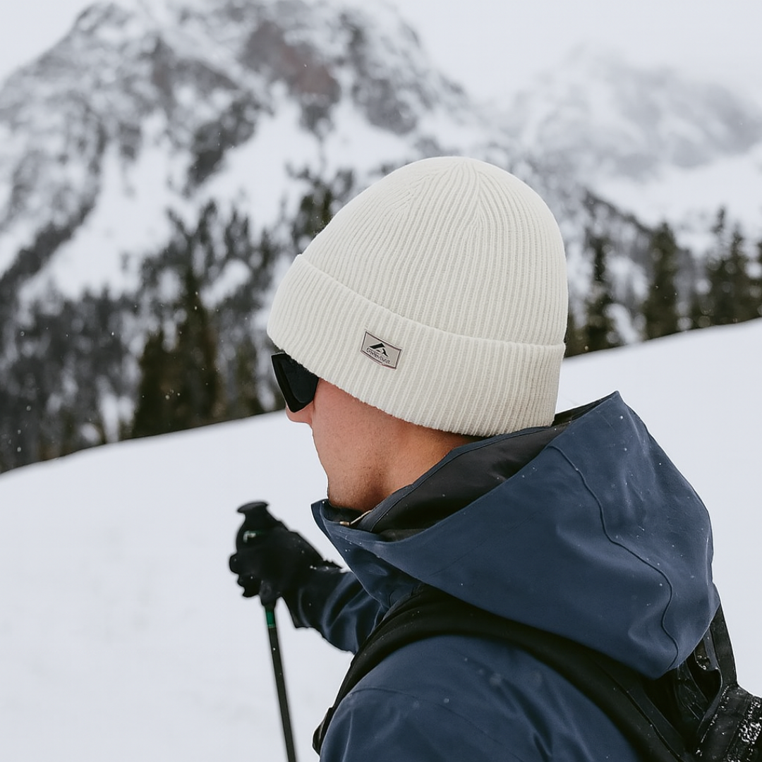 Wintermütze mit integriertem Gesichtsschutz, warme Balaclava, Sportmütze, windbeständig, zum Skifahren und für Outdoor-Aktivitäten | Sansoti