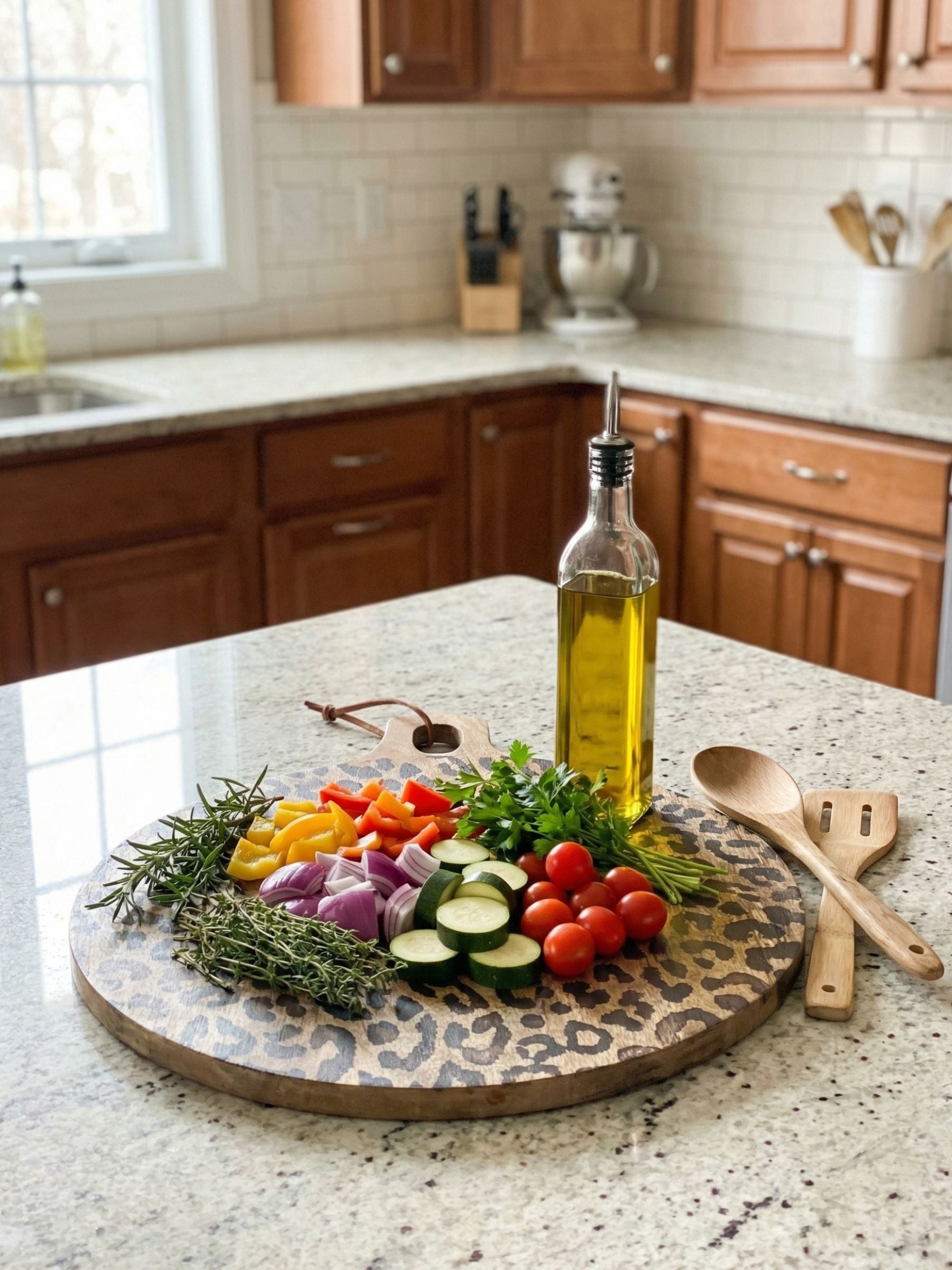 Houten Serveerplank Sapelehout Rond en Vierkant Scandinavisch Design voor Keuken en Tafel | Sansoti