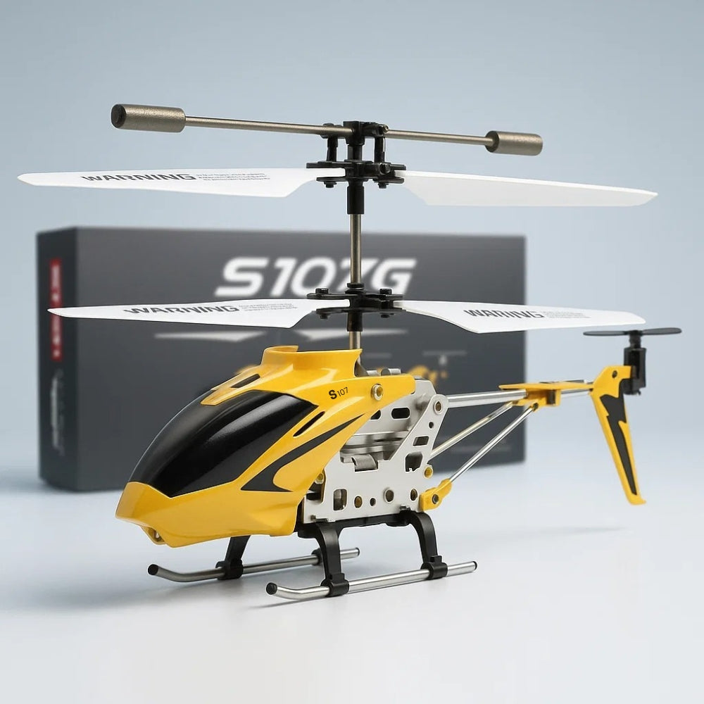 Bestuurbare RC Helikopter 3.5 Kanalen Infrarood met Gyroscoop Binnen Crimson Rood | Sansoti