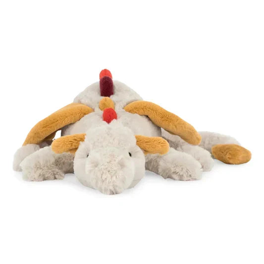 Peluche dragon douce avec ailes, jouet fantastique pour enfants, décoration de chambre, cadeau | Sansoti