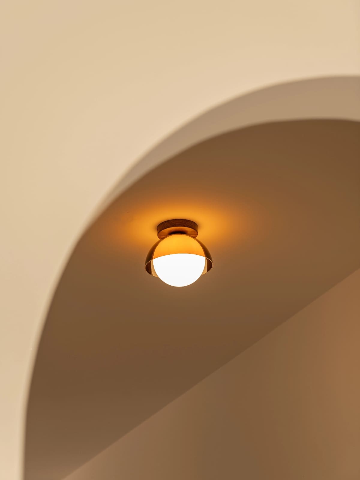 Vintage Plafondlamp met Zonsondergangstinten voor Gang en Entree – Moderne Sfeerverlichting | Sansoti