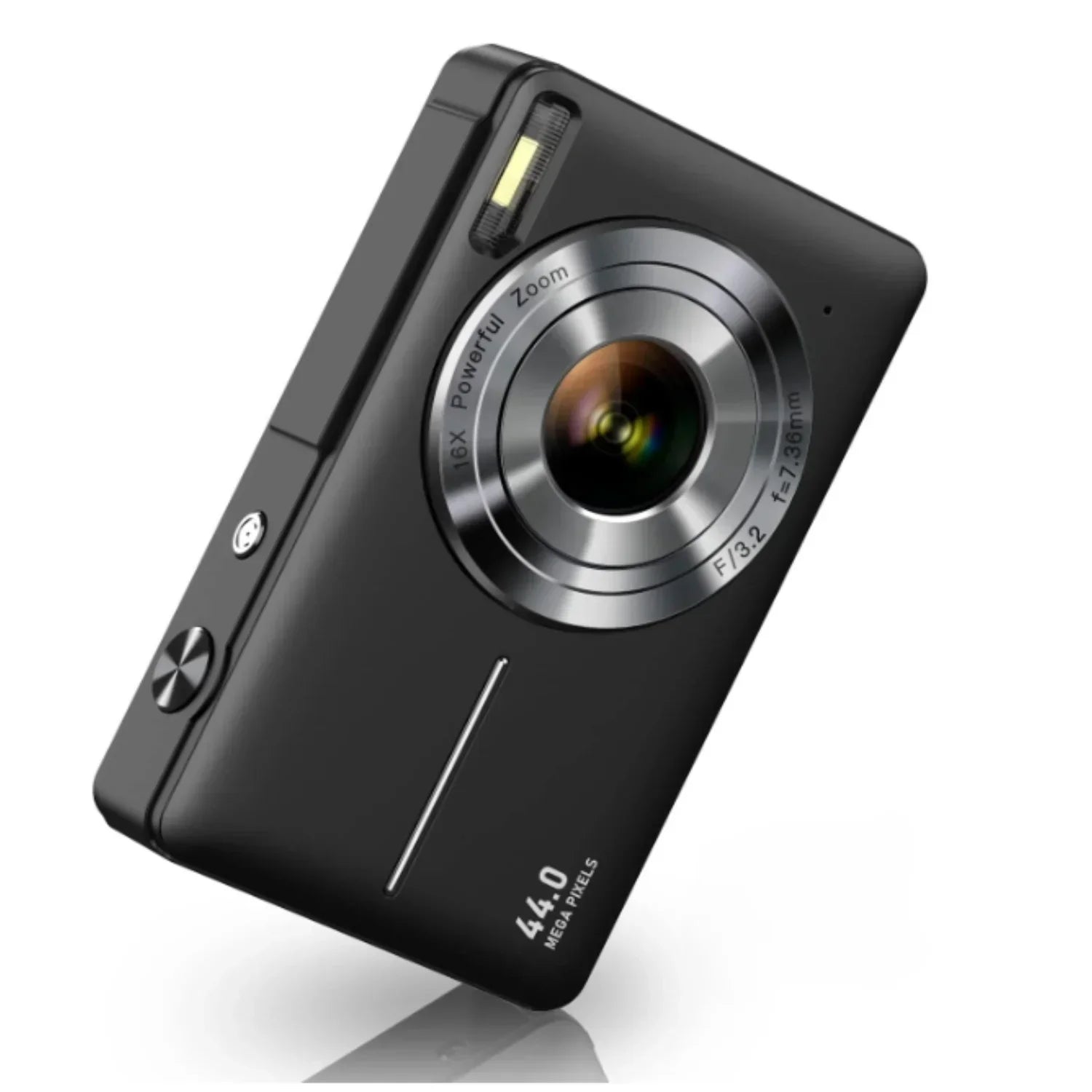 Compacte Digitale Camera Vintage Stijl 1080p Video 32GB SD-Kaart Inclusief Reisfotografie Vlogging Vakantie | Sansoti