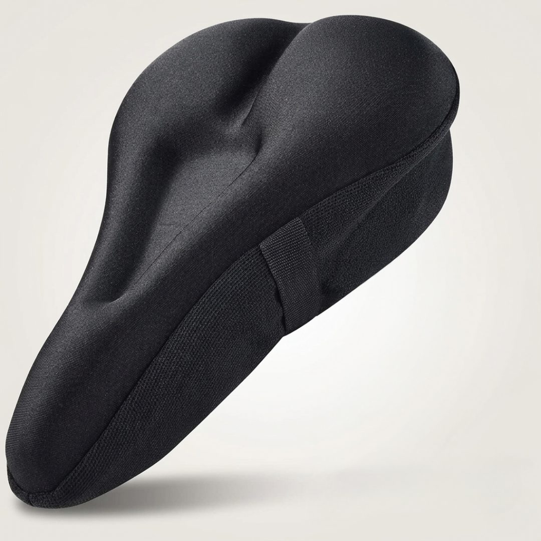 Gel Saddle Cushion with Extra Padding for Comfortable Cycling E-bikes Sports Bikes Mountain Bikes Saddle Cover | Sansoti