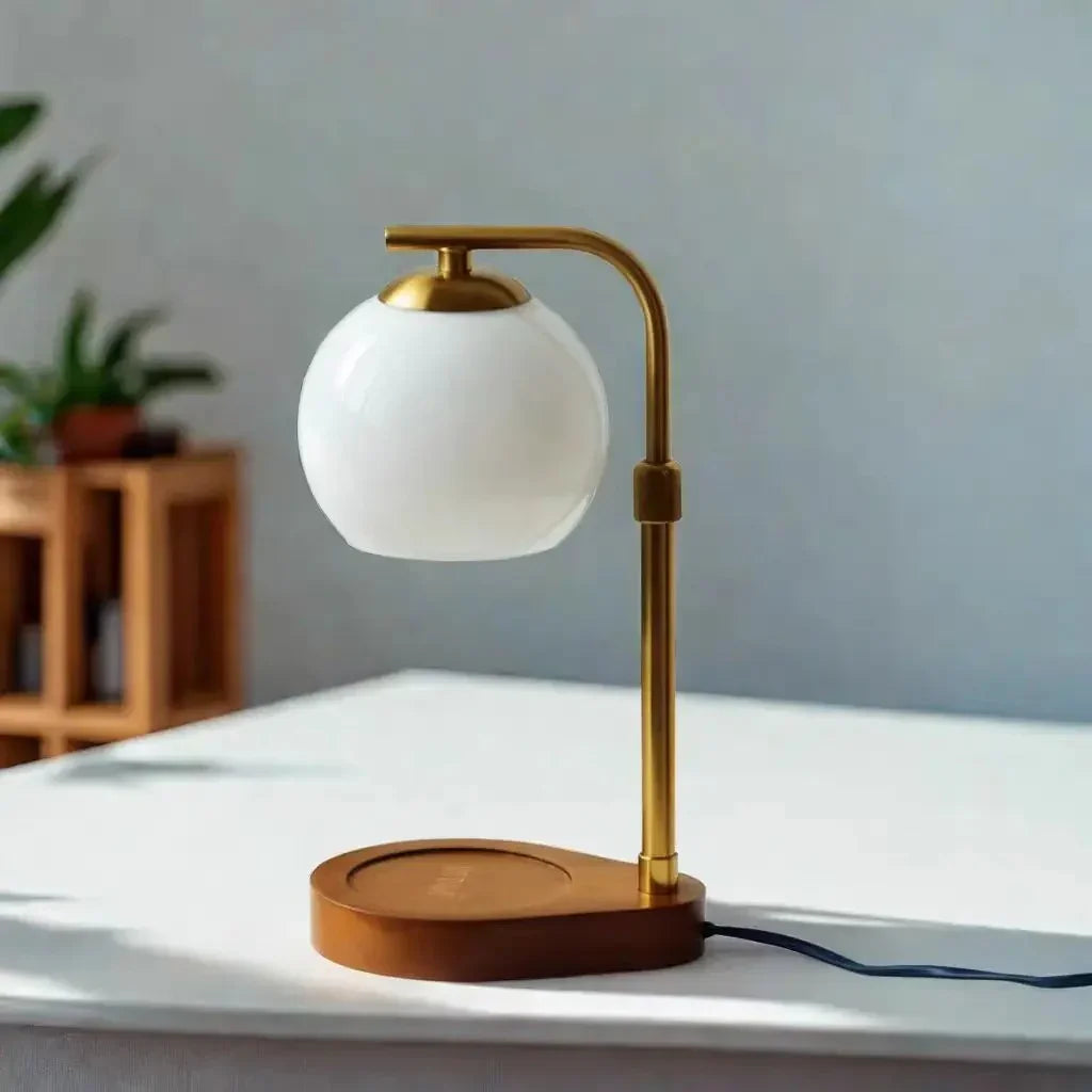 Kaarsverwarmer Lamp Tafellamp Zonder Vlam 33cm Modern Design | Sansoti