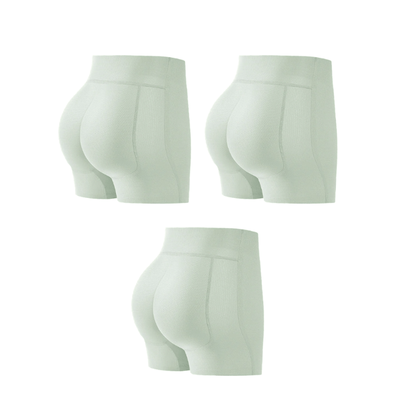 Corrigerende Shapewear Shorts met Push-Up Effect en Hoge Taille voor Bilvergroting | Sansoti