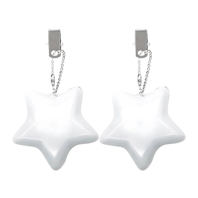 Tasverlichting met Aanraaksensor Hart of Ster Clip-on Lampje Handtas Rugzak LED Zoeklicht Compact Nachtlampje | Sansoti