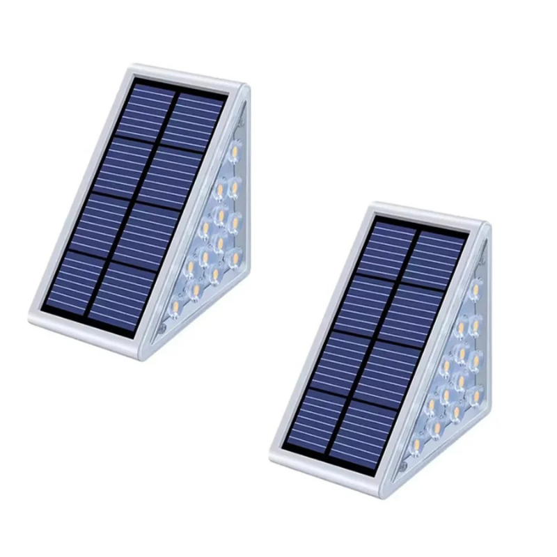 Solar Buitenlamp met Bewegingssensor IP65 Waterdicht voor Trap Tuinpad Automatische Trapverlichting LED | Sansoti
