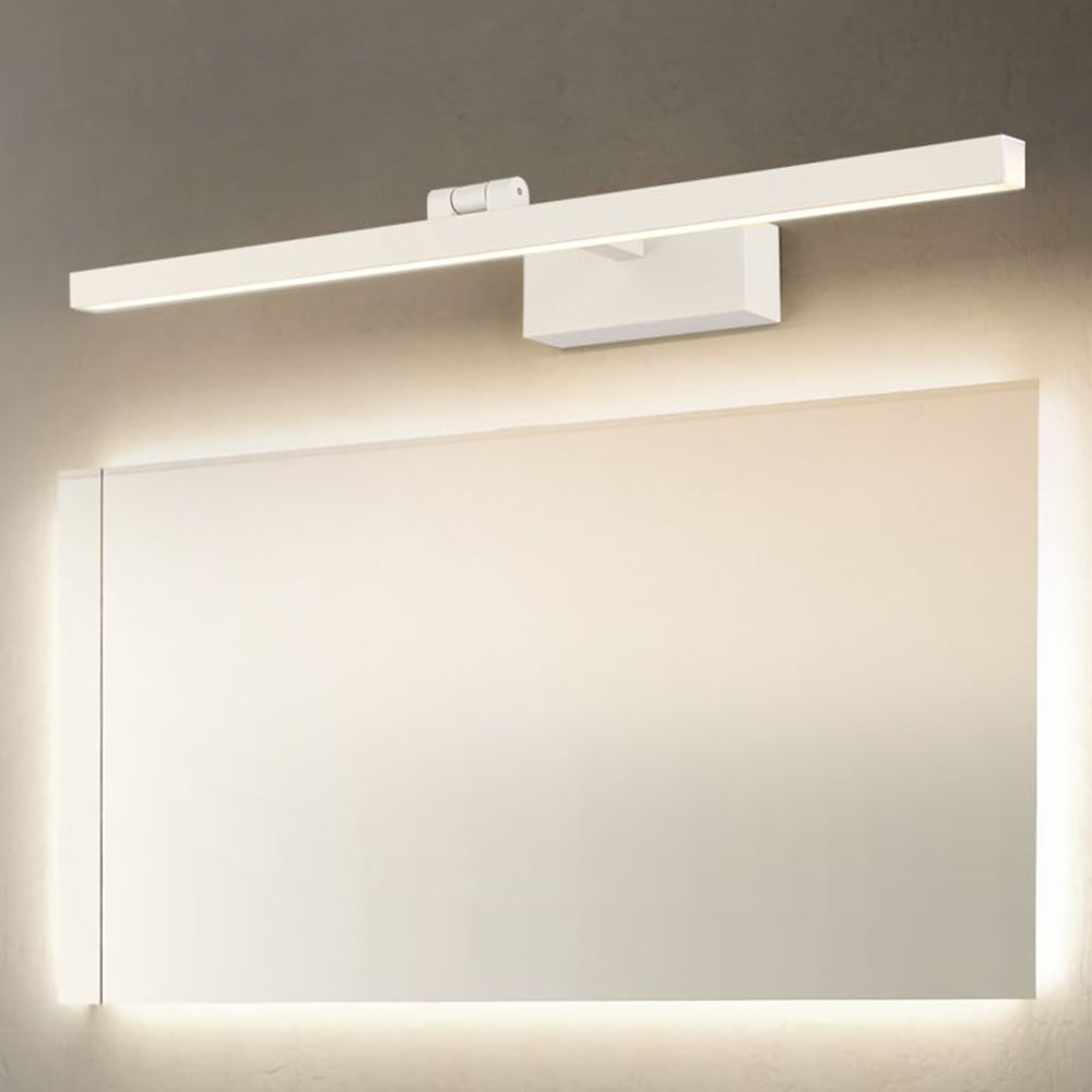Adjustable LED Wall Light Metal Black White Brown Bathroom Mirror Bedroom Living Room Modern Design Reading Lamp | Sansoti