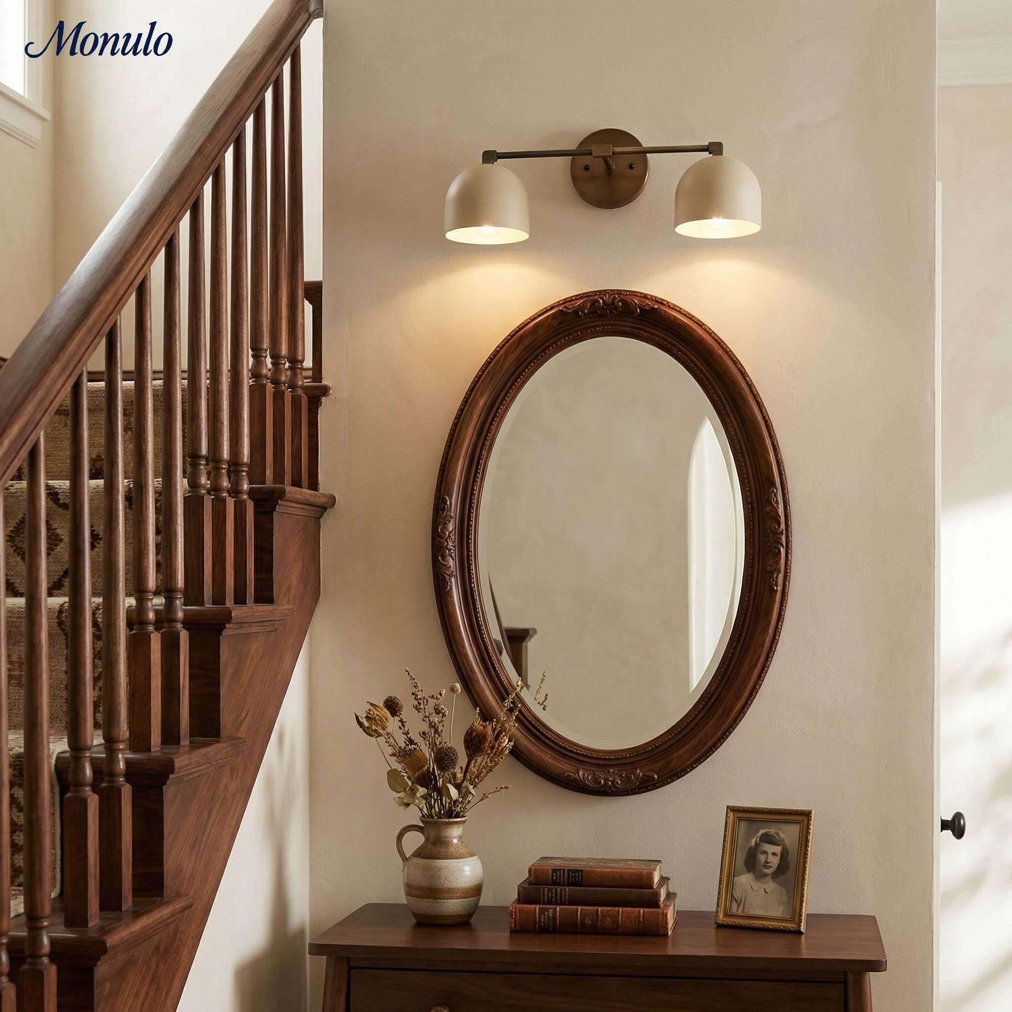 Wandlamp Koepelscherm Mid-Century Retro Design Badkamer Gang | Sansoti